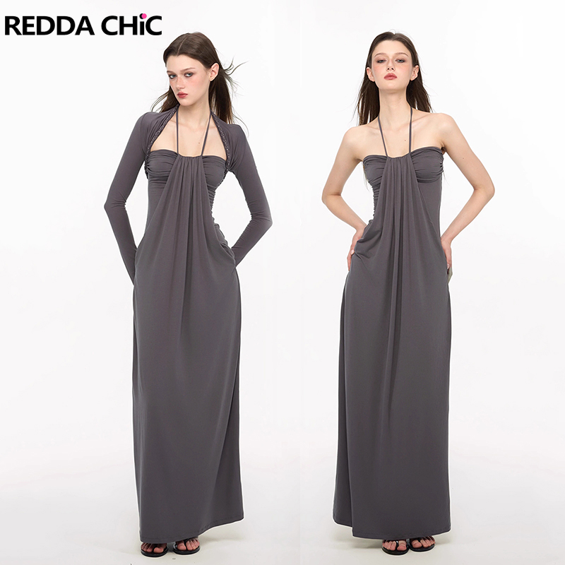 Braided Line - REDDACHiC أنيقة مضفر تتغاضى فستان مجموعة