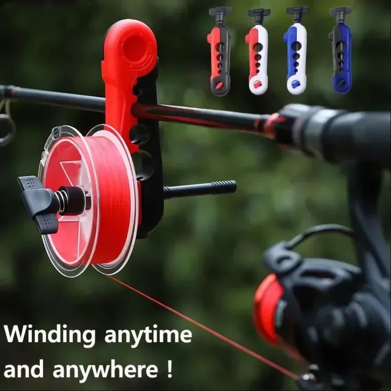 2/1 قطعة آلة لف خيط الصيد المح - مراجعة Fishing Line Winder وسعره