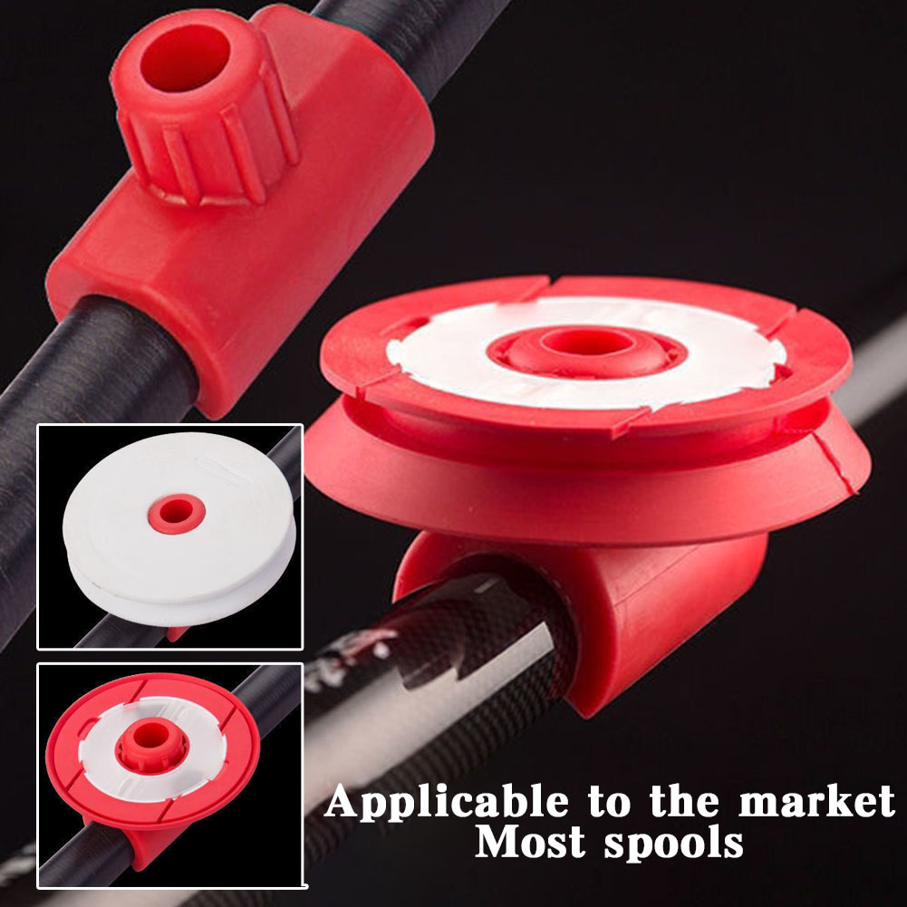 موصل بكرة صيد السمك من السيليك - مراجعة Fishing Line Spool وسعره