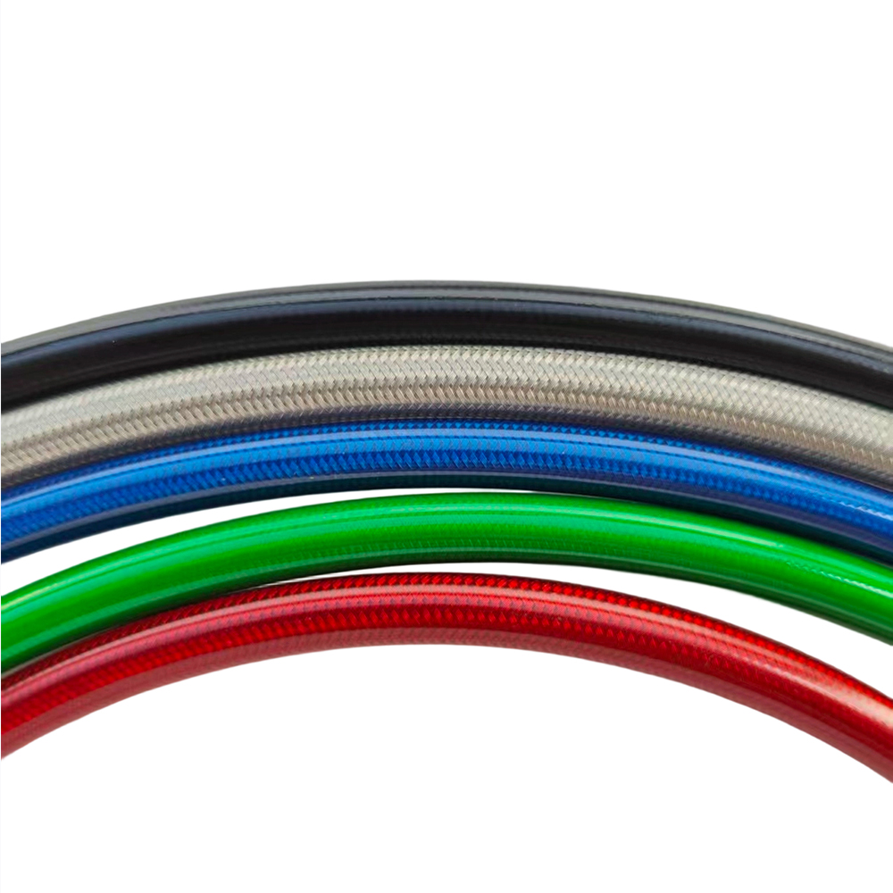 28 ° -28 °   خرطوم فرامل هيدرو - مراجعة Braided Line وسعره